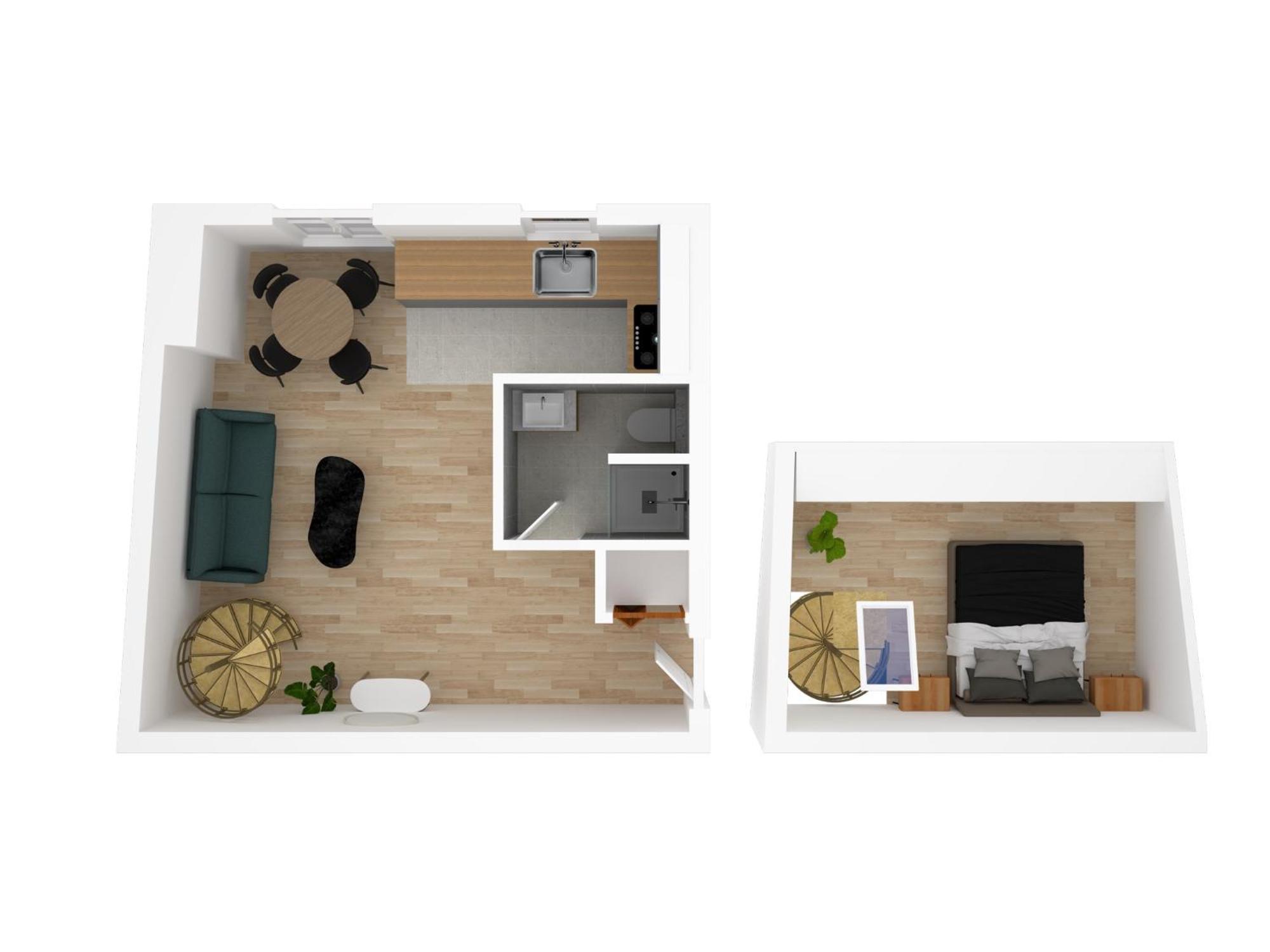 Апартаменты Luxury Duplex Булонь-Бийанкур Экстерьер фото