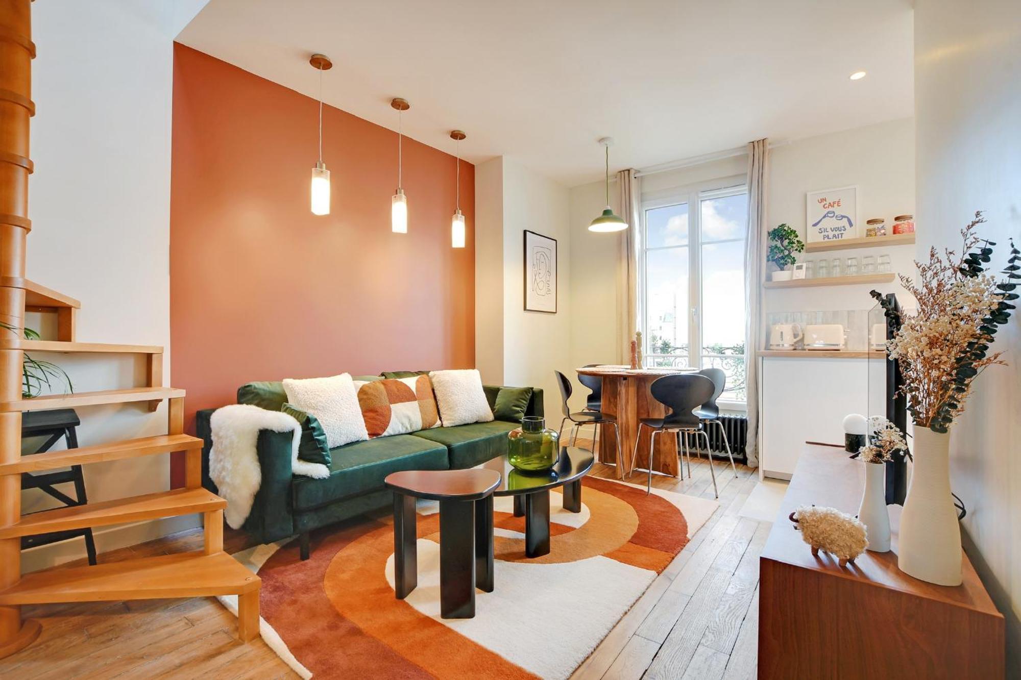 Апартаменты Luxury Duplex Булонь-Бийанкур Экстерьер фото